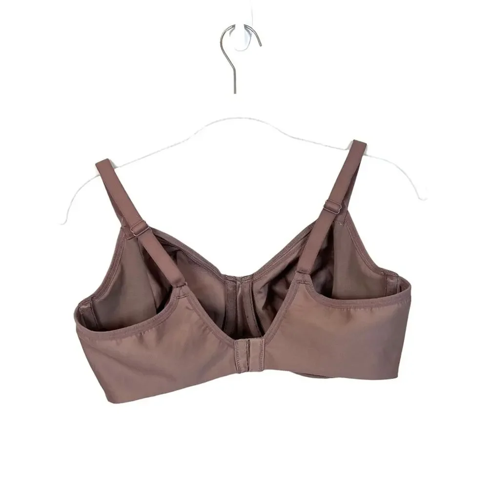 Wacoal Classic Reinvention Full Figure Underwire Bra 36DD Deep Taupe - Picture 4 of 6
